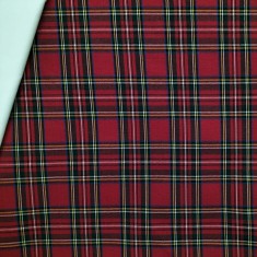 Villela tartán rojo