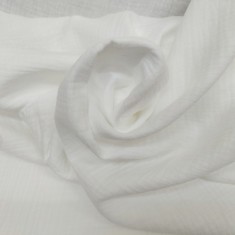 TELA DOBLE GASA MUSELINA BLANCA