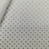 Tela de  algodón topitos crema Navidad
