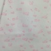 TELA DE PIQUE CANUTILLO BLANCO CON TRENES ROSAS