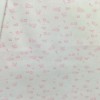 TELA DE PIQUE CANUTILLO BLANCO CON TRENES ROSAS