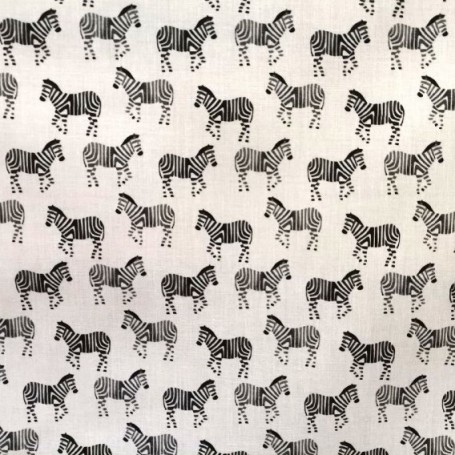 POPELIN TECNOSANI HIDROFUGO ZEBRAS