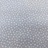 TELA DE ALGODÓN  CELESTE, ESTRELLA BLANCA