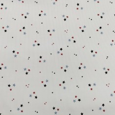TELA DE PIQUE CANUTILLO BLANCO ESTRELLAS