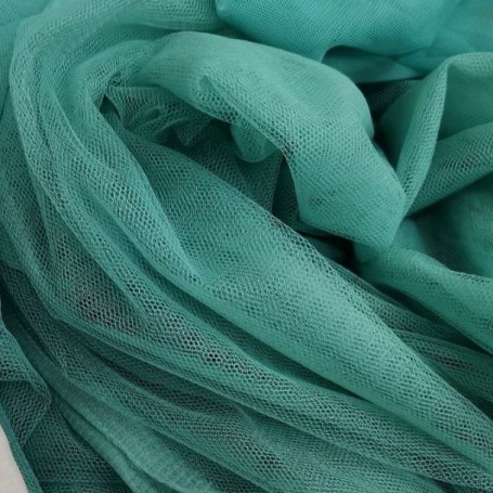 Tul suave en  verde mar
