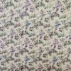 Villela estampada flores fondo beige