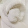 Tela de toalla en blanco