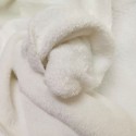 Tela de toalla en blanco