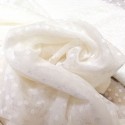 TUL PLUMETI SUAVE EN CREMA
