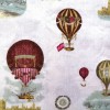 LINO ESTAMPADO CON GLOBOS VINTAGE