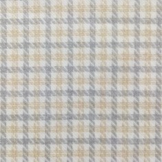 Franela cuadros camel y gris