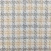 Franela cuadros camel y gris