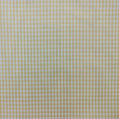 TELA CUADRITOS VICHY EN AMARILLO