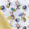 TELA ALGODON ESTAMPADO CONEJITOS