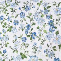 TELA ALGODON ESTAMPADO FLORES CELESTES