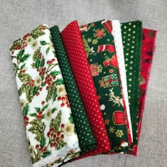 PACK DE TELAS NAVIDEÑAS