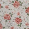 TELA VIYELA FLORES GRANDES EN ROSA