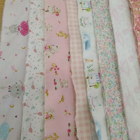 Pack de retales rosa